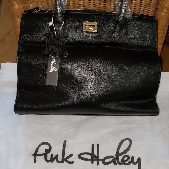 Pink Haley NEW Margot Leather bag - Picture 1 of 4